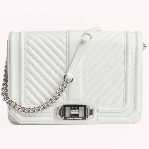 Rebecca Minkoff Handbags - Chevron Quilted Small Love Crossbody